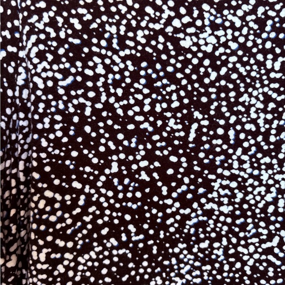 Sejour Monochrome Speckled Black & White Top 1x - Picture 2 of 3